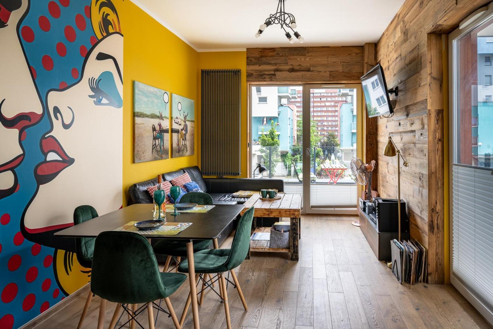 The Pop Art Apartment คาโตวีตเซ ภายนอก รูปภาพ